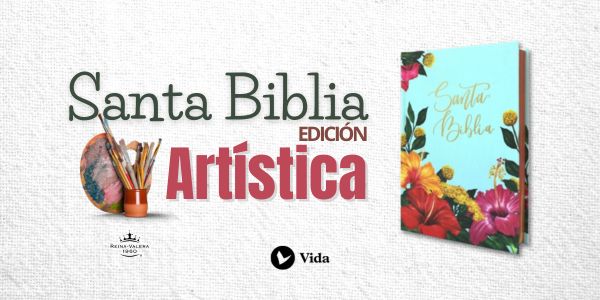 La Biblia Edición Artística Reina Valera 1960 con un diseño de cubierta pintado a mano. 
 El interior ha sido compuesto esmeradamente con la letra exclusiva fácil de leer Comfort Print(R) y márgenes con líneas ligeras para tomar notas o dibujar. 