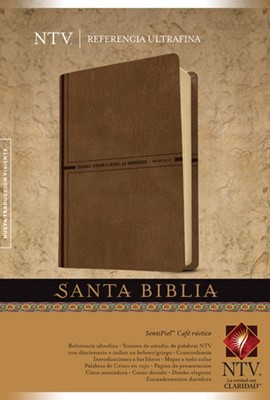 Biblia Ultrafina Senti Piel Café