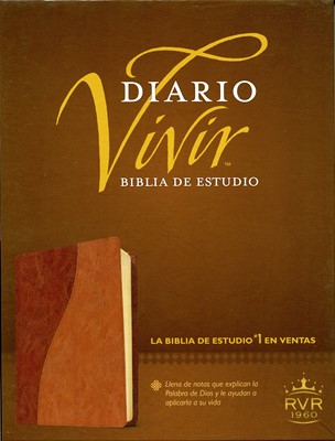 Biblia Estudio Diario Vivir Café/Café Claro (Tapa Suave) [Biblia]