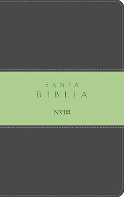 Biblia NVI Dos Tonos Gris/Verde