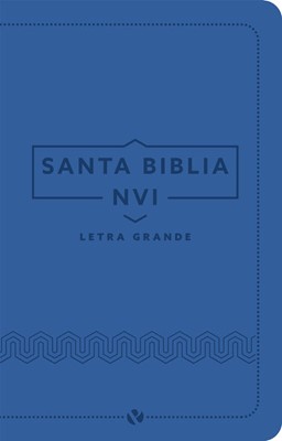 Biblia NVI 060 Letra Grande Azul (Tapa Suave)
