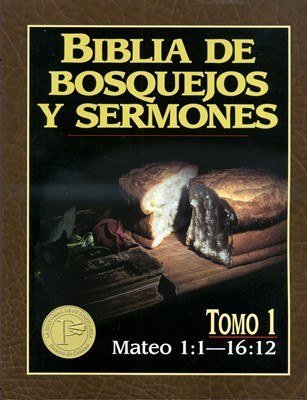 Biblia de Bosquejos y Sermones NT 1 Mateo 1-15 (Tapa Rústica)