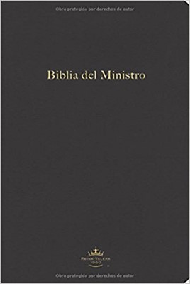 Biblia Del Ministro Reina Valera 1960 Imitación Piel Negro