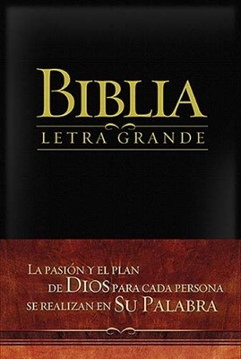 Biblia Letra Grande Reina Valera 1909 Negro (Tapa Suave)