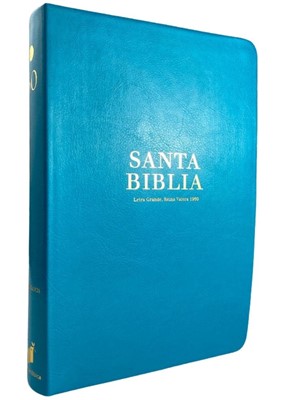 Biblia Reina Valera 1960 Letra Grande Tamaño Manual Turquesa (Tapa Suave)
