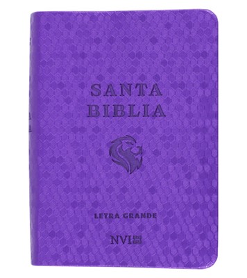Biblia NVI Letra Grande Bolsillo Violeta