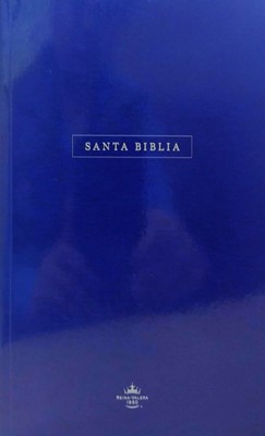 Biblia Letra Grande Reina Valera 1960 tapa rústica Azul