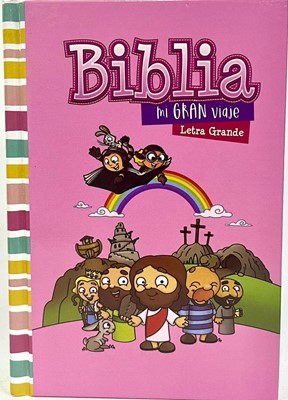 Biblia Reina Valera 1960 Mi gran viaje rosa