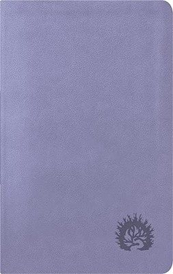 Biblia de la Reforma Condensada Simil Piel Lavanda