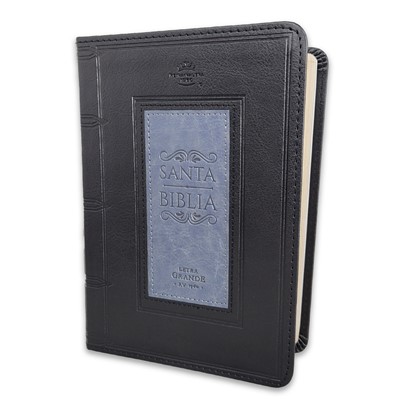 Biblia Reina Valera 1960 Letra Grande Compacta  Negro