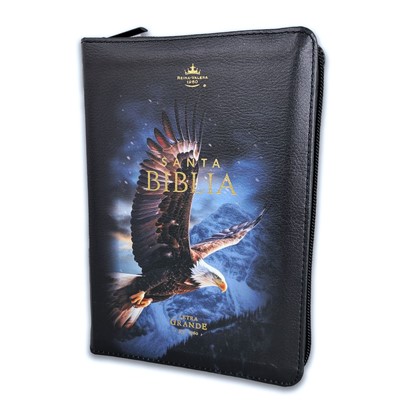 Biblia Reina Valera 1960 Letra Grande Compacta con Cierre e Índice Aguila