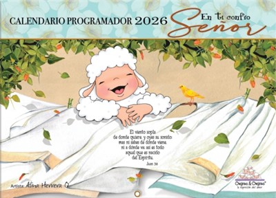 Calendario Programador Ovejitas Verde