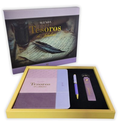 Agenda Tesoros de Sabiduría Lila