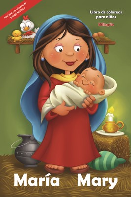 María - Libro colorear gigante