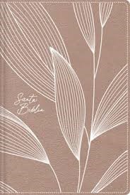 Biblia NBLA Compacta con cierre Oro Rosa