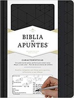 Biblia de Apuntes Simil Piel Negro (Tapa Dura) [Biblia]