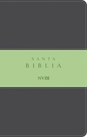 Biblia NVI Dos Tonos Gris/Verde (Tapa Suave)