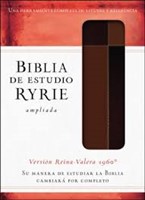 Biblia de Estudio Ryrie Ampliada Duo Tono Marrón (Tapa Suave)