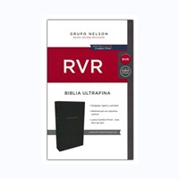 Biblia RVR Ultrafina Negro (Tapa Suave)