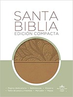 Biblia RVR60 Compacta Imitación Piel Marrón (Tapa Suave)
