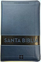 Biblia NVI Compacta Ultrafina con Cierre Azul (Tapa Suave)