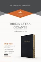Biblia Letra Gigante Imitación Piel Negro con Índice