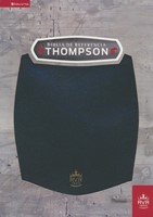 RVR60 Biblia Thompson Símil Piel Negro