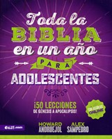 Toda la Biblia en un Año Para Adolescentes (Tapa Rústica)