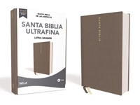 Biblia Nueva Biblia de las Américas Letra Grande Gris (Tapa Dura)