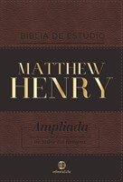Biblia de Estudio Matthew Henry Símil Piel (Tapa Suave)