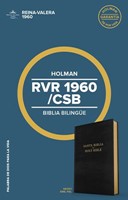 Biblia Bilingüe RVR60 / CSB Imitación Piel Negro (Tapa Suave)