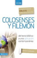Comentario Bíblico con Aplicación NVI Colosenses y Filemón (Tapa Dura) [Libro]