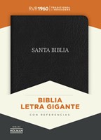 Biblia Letra Gigante Reina Valera 1960 Imitación Piel Negro (Tapa Suave)