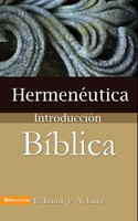 Hermenéutica Introducción Bíblica (Tapa Rústica) [Libro]