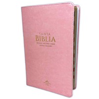 Biblia Letra Grande Reina Valera con Índice Rosa (Tapa Suave)