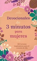 Devocionales de 3 Minutos para Mujeres (Tapa Rústica)
