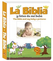 La Biblia y Fotos de mi Bebé (Tapa Dura)