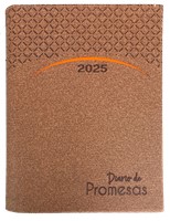 Diario de Promesas 2025 - Marrón (Tapa Suave)