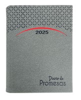 Diario de Promesas 2025 - Gris (Tapa Dura)