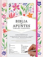 Biblia de Apuntes Tela Floreada (Tapa Dura)