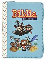 Biblia Mi Gran Viaje Azul con Cierre (Tapa Suave)