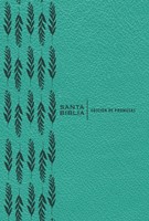 Biblia de Promesas Letra Gigante Turquesa (Tapa Suave)