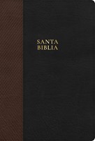 Biblia Super Gigante Reina Valera Negro / Café (Tapa Suave)