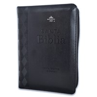 Biblia Reina Valera 1960 Letra Grande Compacta con Cierre Negro (Tapa Suave)