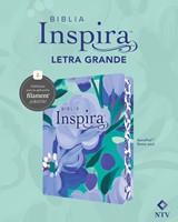 Biblia Inspira Letra Grande Azul (Tapa Suave)