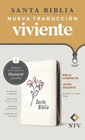 Biblia NTV Letra Grande Compacta con Cierre Beige (Tapa Suave)