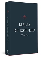Biblia de Estudio Concisa Tapa Dura (Tapa Dura)