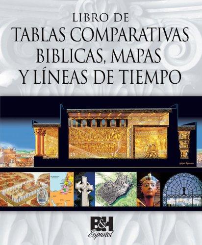 Libro de Tablas Comparativas Bíblicas, Mapas y Lineas