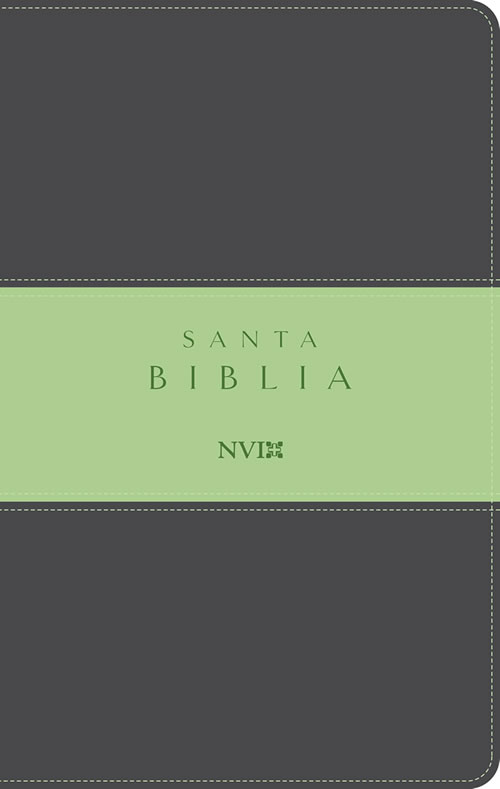 Biblia NVI Dos Tonos Gris/Verde