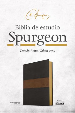 Biblia de Estudio Spurgeon Simil Piel